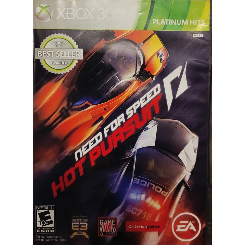 Need for Speed Hot Pursuit - Microsoft Xbox 360 Tested And Works